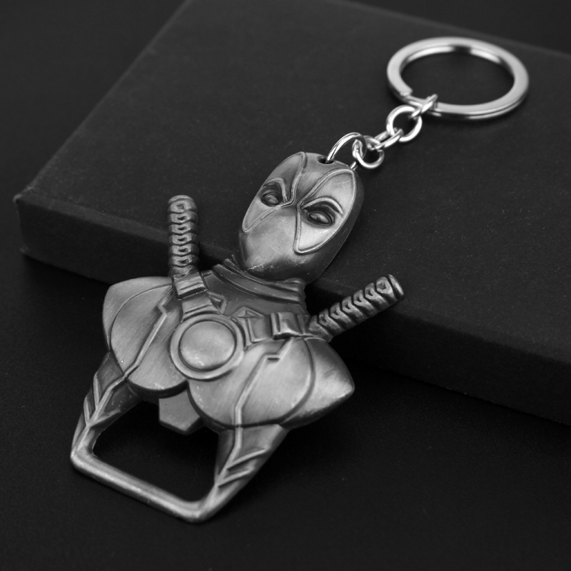 Women'S Accessories Clothing - พวงกุญแจเดดพูล ทันสมัย ปรับแต่งได้ พร้อมที่เปิดขวด ตกแต่งกระเป๋าเป้สะพายหลัง สำหรับผู้หญิงและผู้ชาย