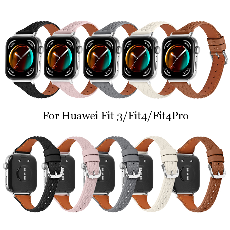 สายหนังสำหรับนาฬิกาหัวเว่ย ฟิต - Women Accessories In English บทวิจารณ์และราคา